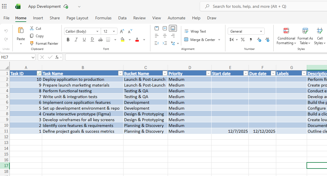 Create your own templates for Microsoft Planner